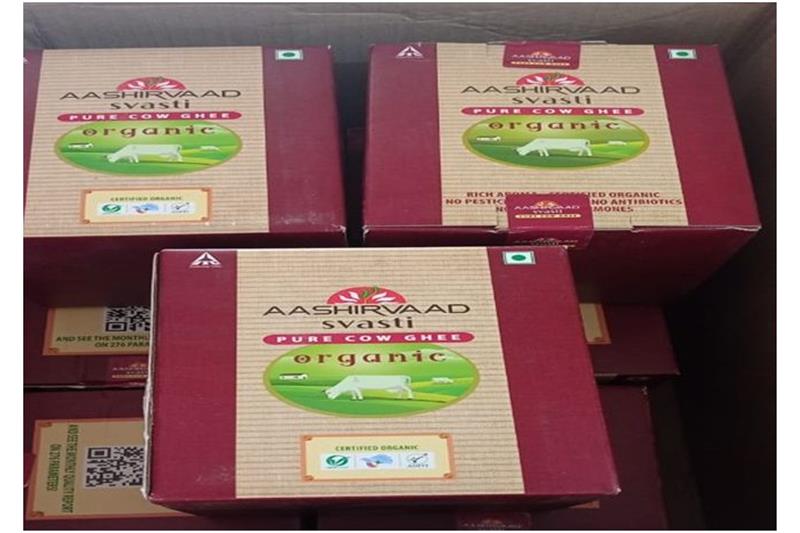 Mr Sandeep Mohanto, LPS has donated 90 kg Aashirvaad Atta and 4.5 kg Aashirvaad Deshi Ghee on 27 Mar 2023