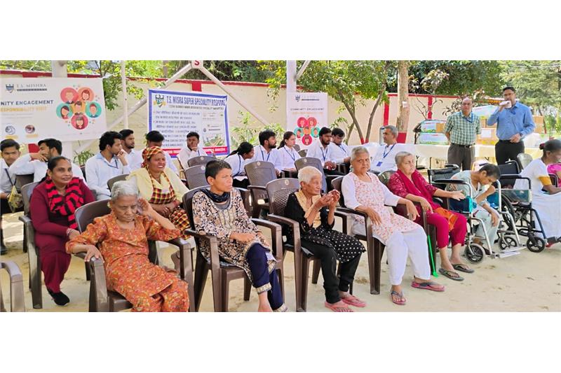 FREE MEDICAL CAMP AT CHESHIRE HOME LUCKNOW