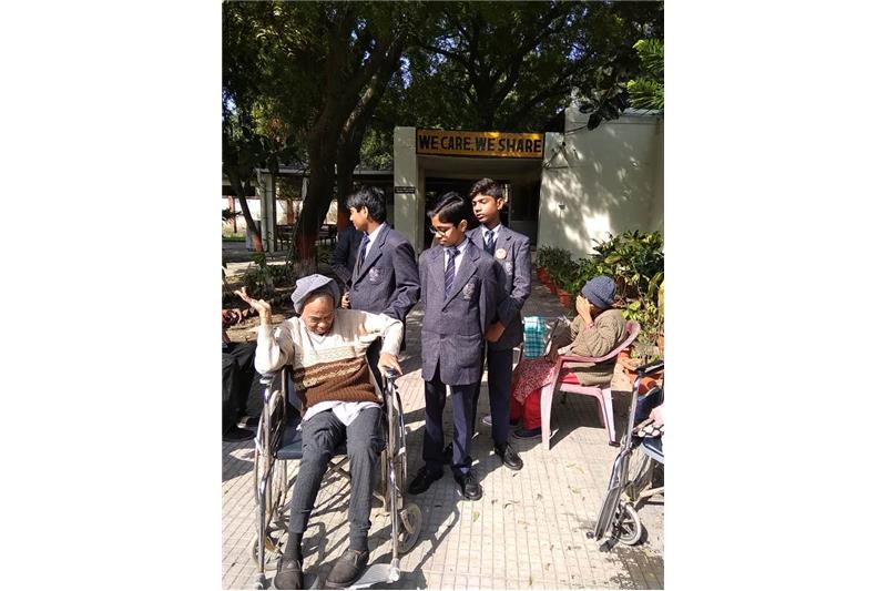 CMS Rajendra Nagar III, Lucknow came to Cheshire home 24 jan 2020