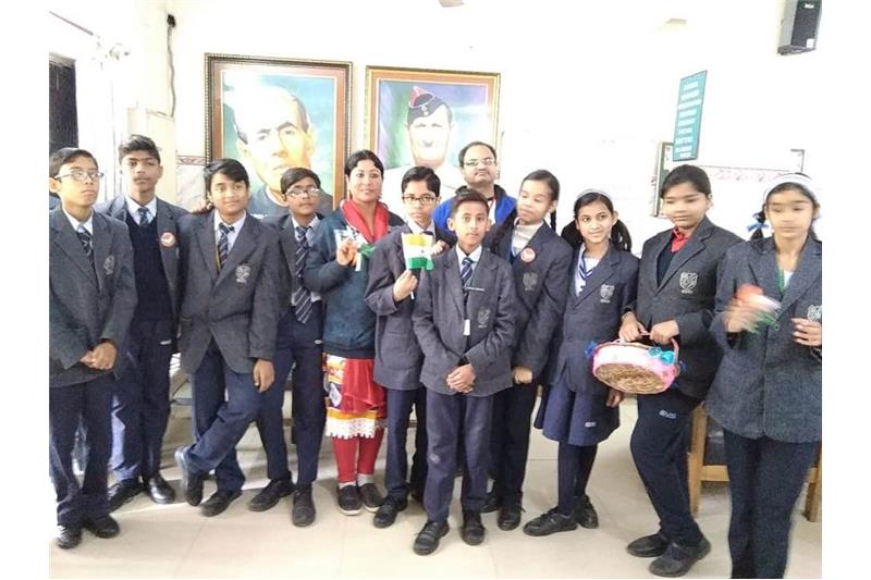 CMS Rajendra Nagar III, Lucknow came to Cheshire home 24 jan 2020