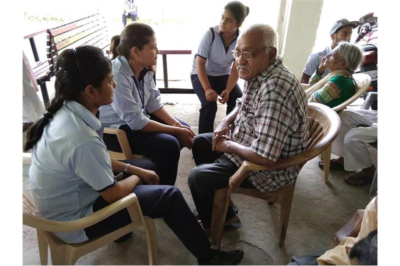 The Children and teachers of CMS Kanpur road Lucknow donated daily use items, old clothes 30 April 2019  