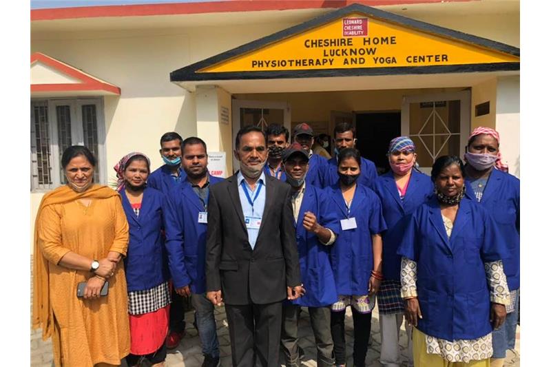 Eye Camp at Cheshire Home