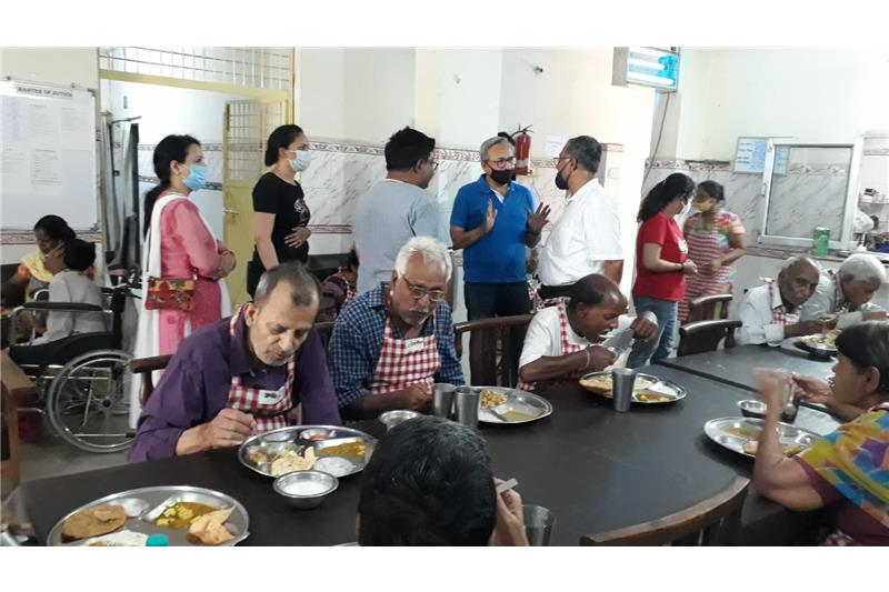 Ms. Aditi Nigam & Mr Shiva Ashok has sponsored lunch today