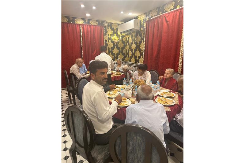 Dinner in Cappuccino Blast on 15 May 25  sponsored by Ms Pooja Nimani and Mr Rahul Nimani