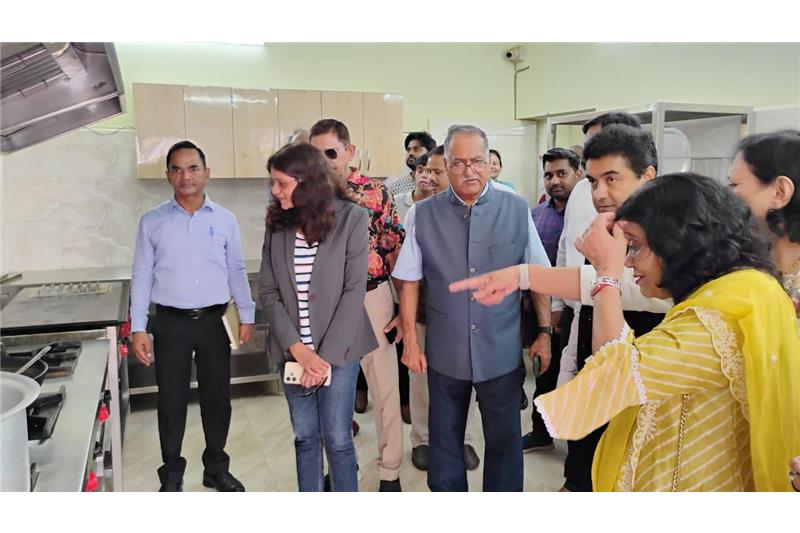 Operationalisation of Renovated Kitchen and Birthday of Cheshire home members and residents has been celebrated on 15 Sept 24