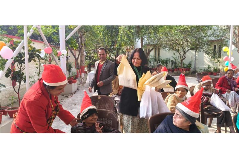 Merry Christmas  celebrated on 25 Dec 25 at Cheshire Home