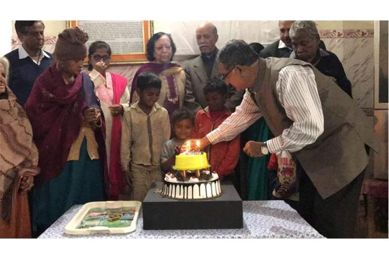 Birthday Celebrations at Cheshire Home