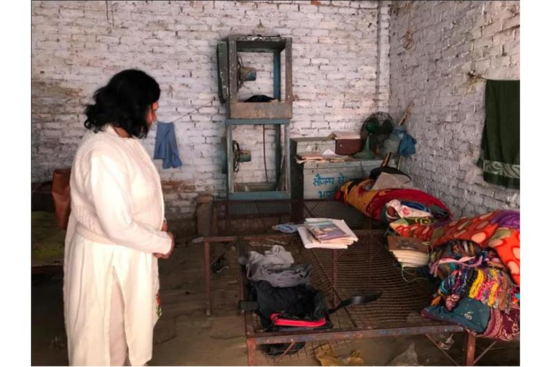 Cheshire Home Lucknow and Robin Hood Army visited the Jayati Bharatam.