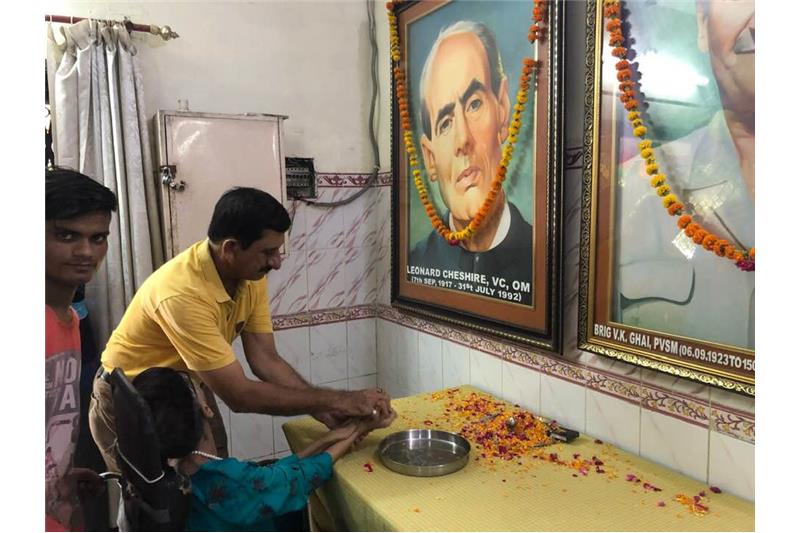 We Celebrated Birthday of Lord Cheshire and Late Brig V K Ghai at Cheshire Home 08th September 2019