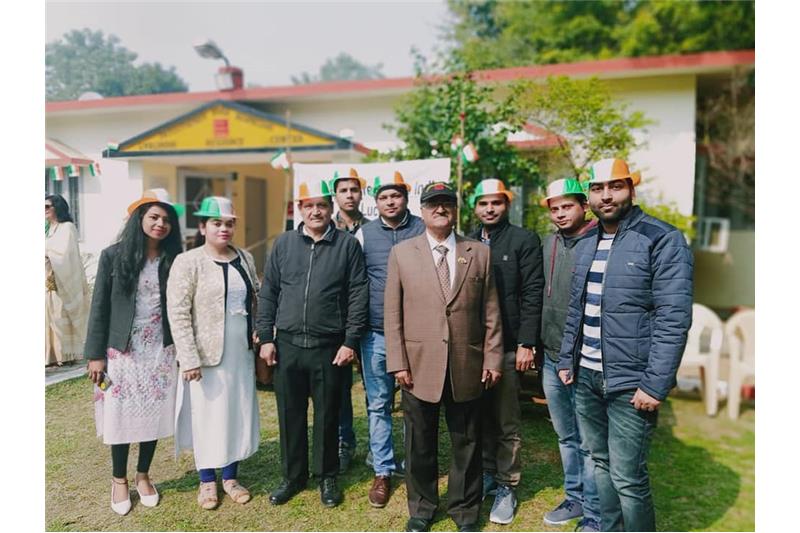 Republic Day at Cheshire Home Lucknow 2020