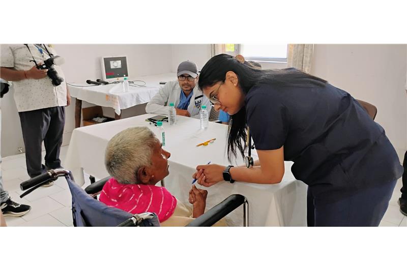 FREE MEDICAL CAMP AT CHESHIRE HOME LUCKNOW