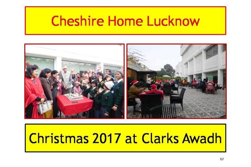 Cheshire Homes Lucknow presentation at National Council AGM at Bangalore on 24 Feb 2018