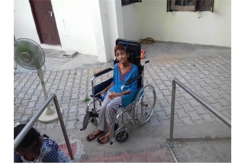 Lunch sponsored by Vivanta by Taj Mr Vikas Yadav at Cheshire Home Lucknow.