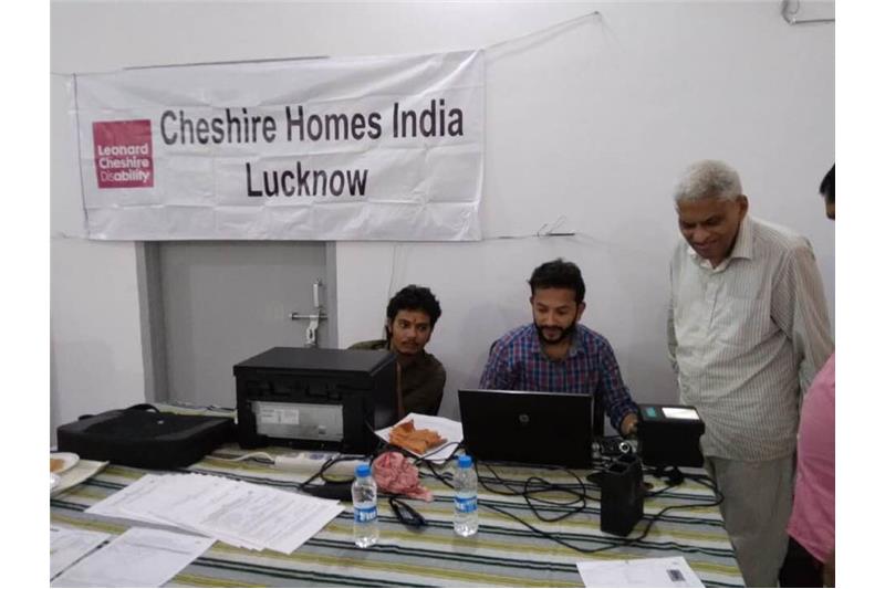 Aadhar Card for the Residents of Cheshire Home