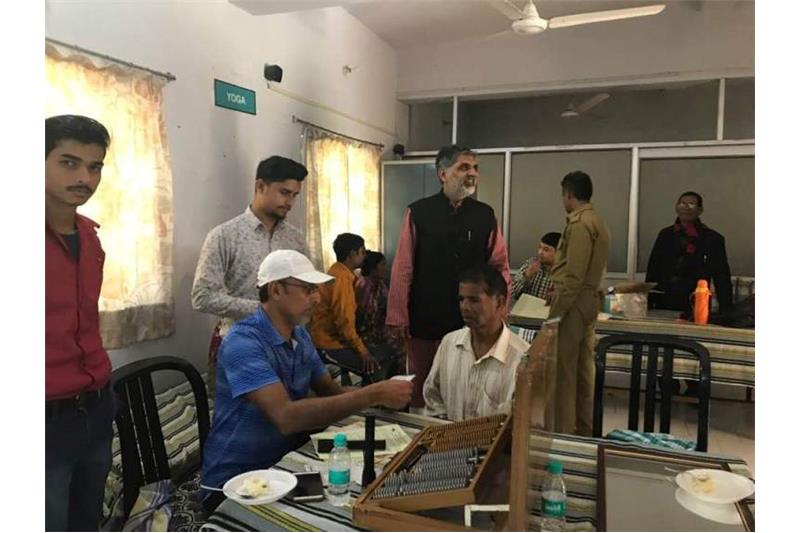 Eye Camp Was Organised At Cheshire Home