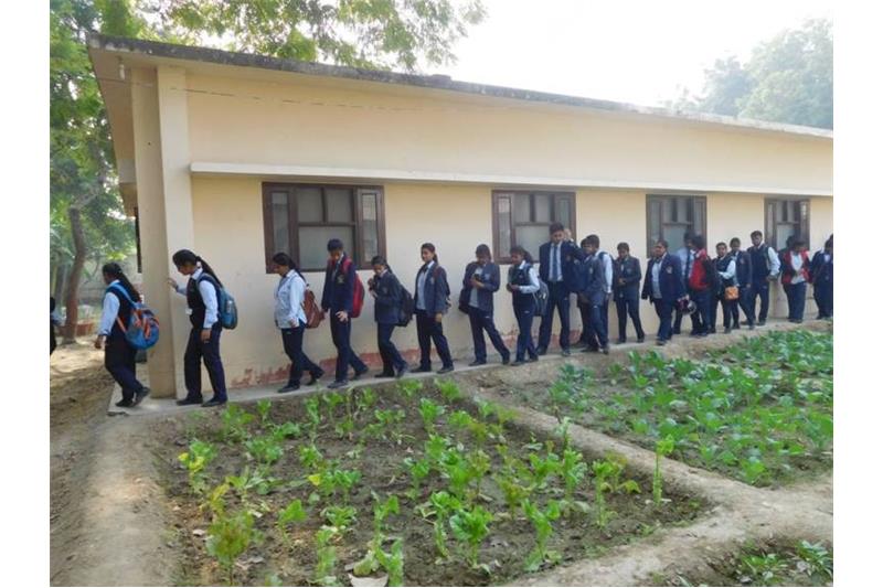 CMS Kanpur Road Children Visit Cheshire Home Lucknow