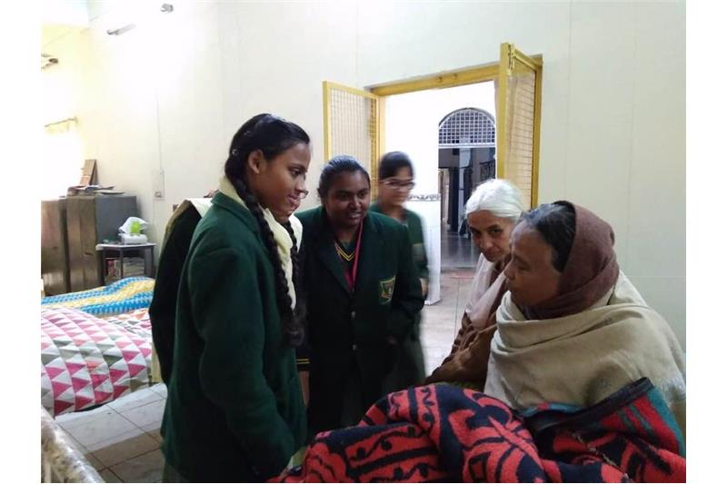 Children from SKD Academy visited the Cheshire Home Today. 29/1/2019