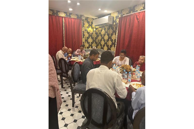 Dinner in Cappuccino Blast on 15 May 25  sponsored by Ms Pooja Nimani and Mr Rahul Nimani