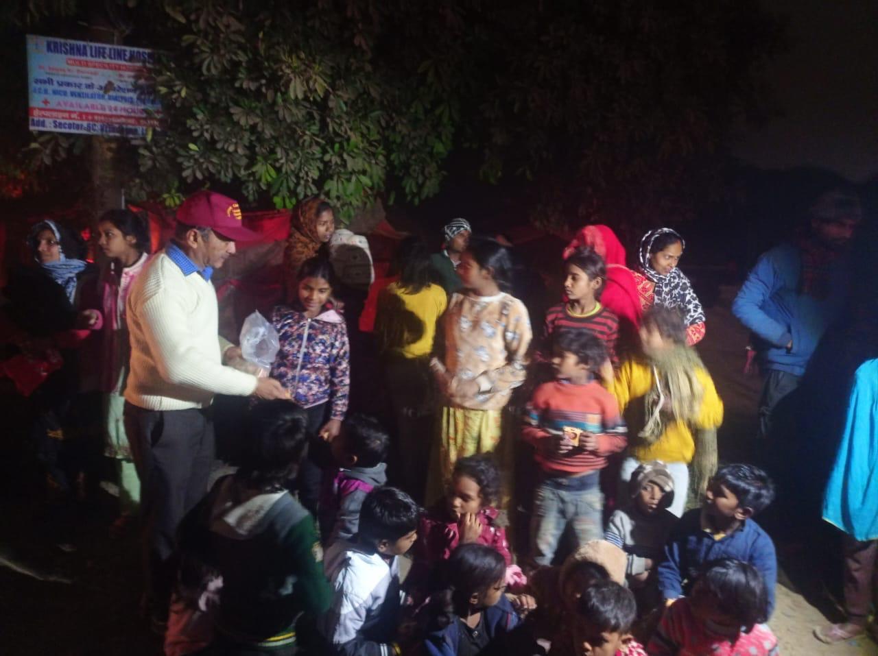 Blankets distributed on 03 & 04 Jan 26  by the Chairman, Cheshire home