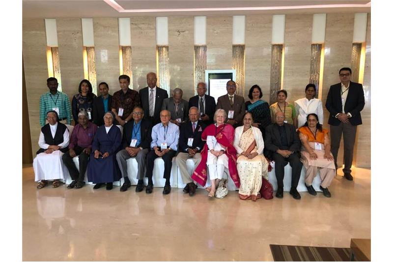 Attending Cheshire Home National Council meeting at Bangalore