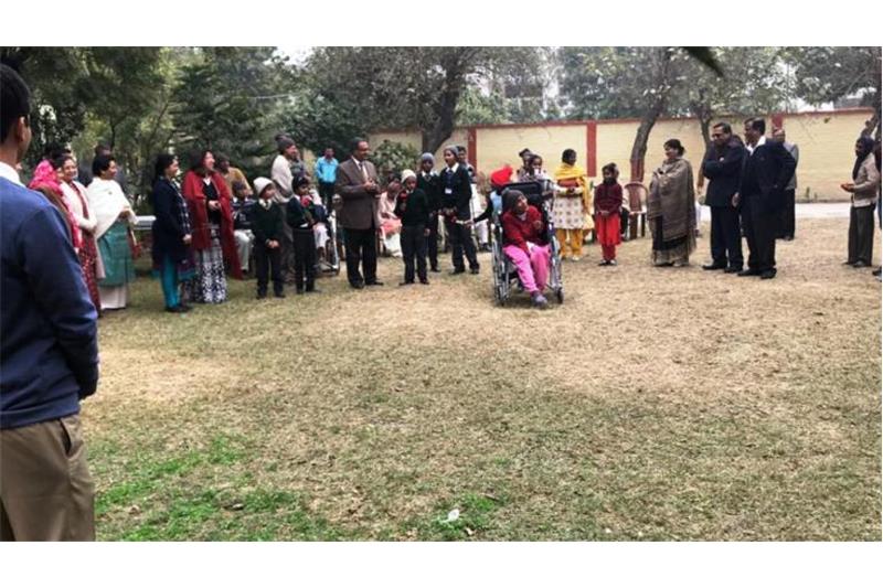 New Year Celebration with Cheshire Home Residents