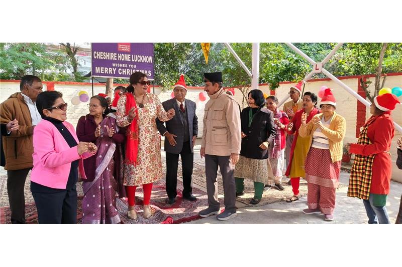 Merry Christmas  celebrated on 25 Dec 25 at Cheshire Home