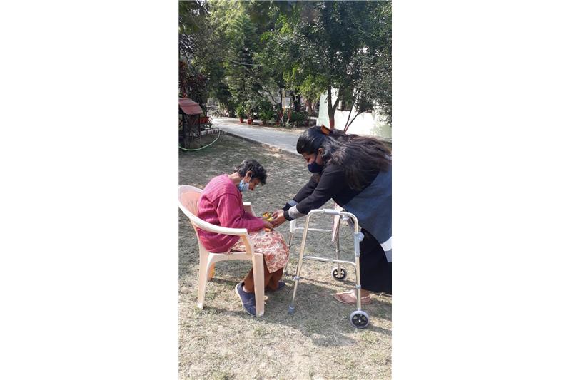 Lt col Neeta Rani Sharma celebrated birthday her daughter on 12.12.21