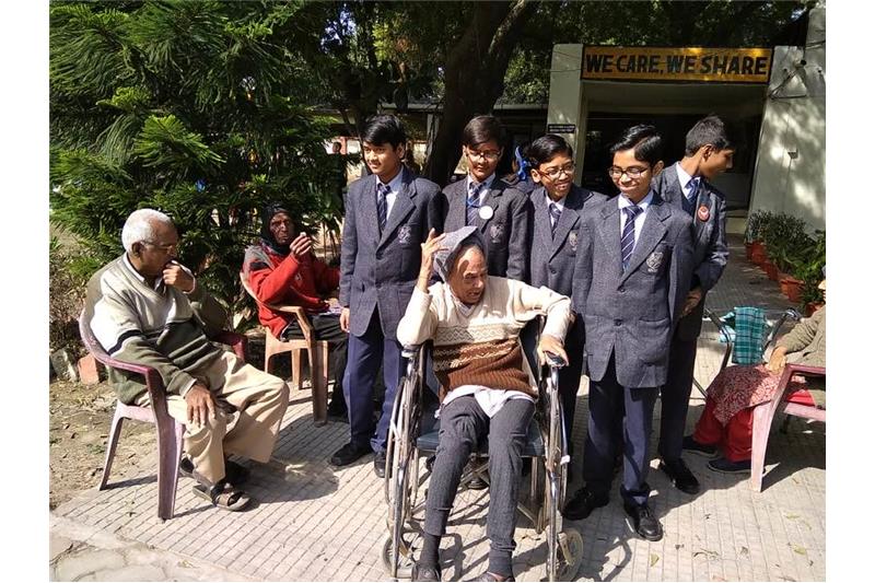 CMS Rajendra Nagar III, Lucknow came to Cheshire home 24 jan 2020