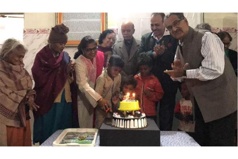 Birthday Celebrations at Cheshire Home