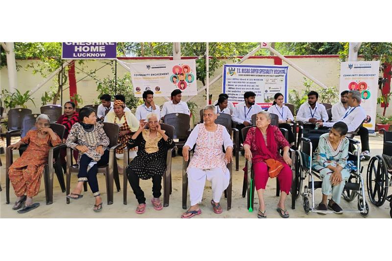 FREE MEDICAL CAMP AT CHESHIRE HOME LUCKNOW