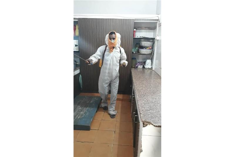 Residents starting their day at Cheshire Home