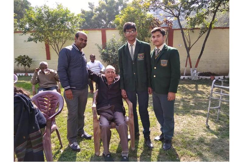 Children from SKD Academy visited the Cheshire Home Today. 29/1/2019