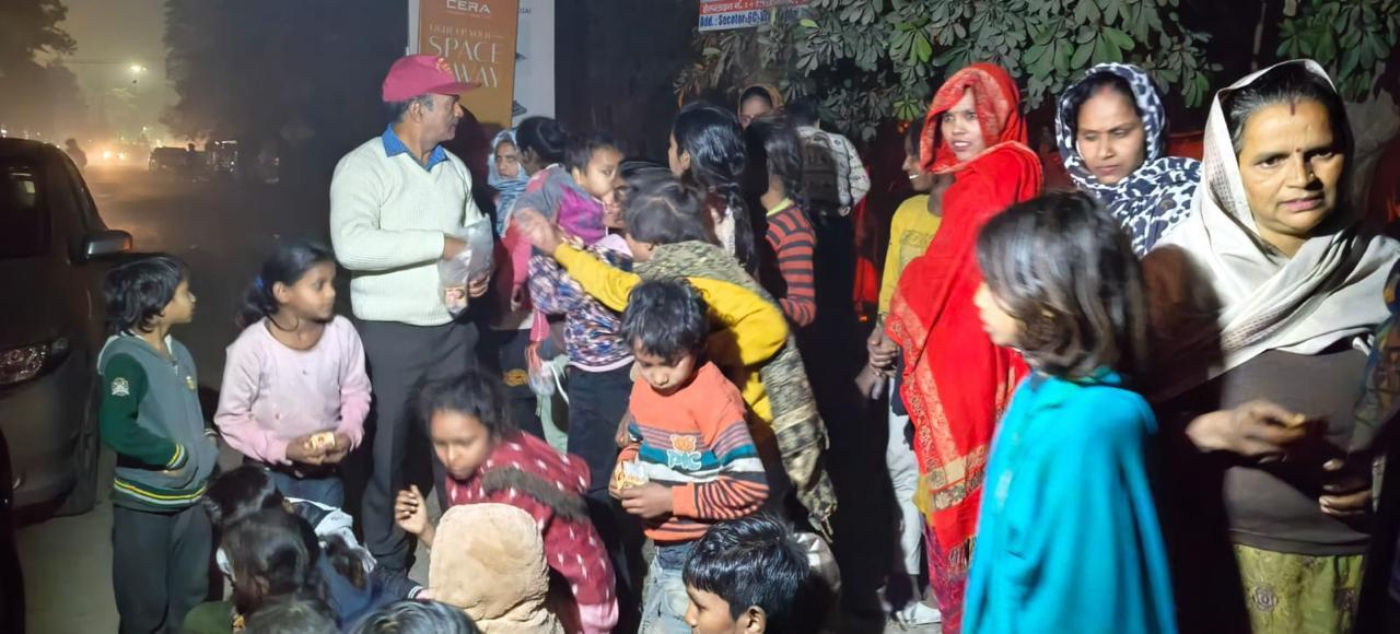 Blankets distributed on 03 & 04 Jan 26  by the Chairman, Cheshire home