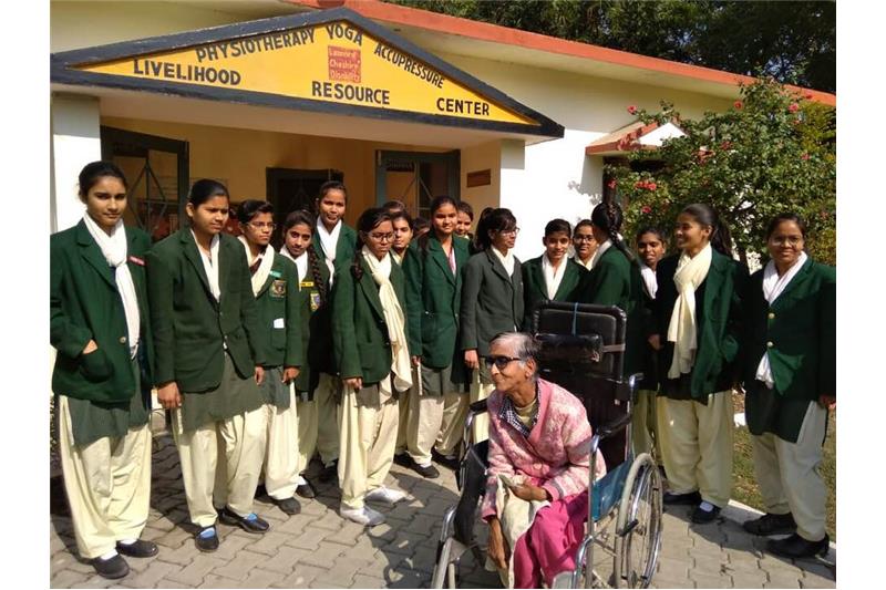 Children from SKD Academy visited the Cheshire Home Today. 29/1/2019