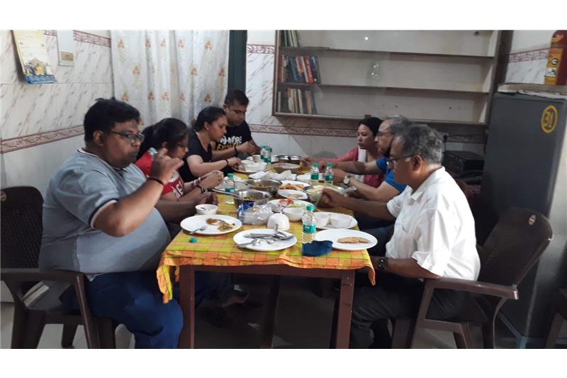 Ms. Aditi Nigam & Mr Shiva Ashok has sponsored lunch today