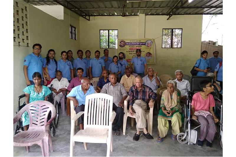 Cultural Program & Donations by Mr.Suresh Patel & BBD Students 12 April 2019