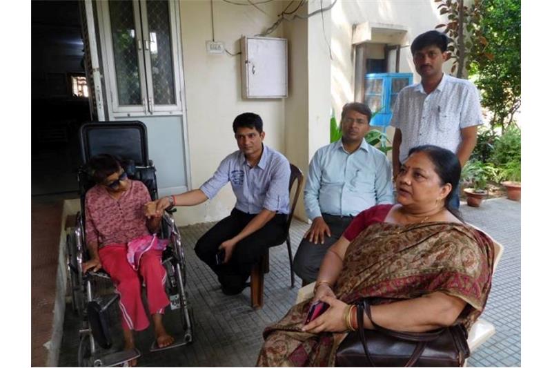 PCS Officers from UP Visited Cheshire Home, Lucknow