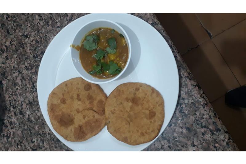 Ms Manju Kalia madam has sponsored breakfast on 20 Jan 22