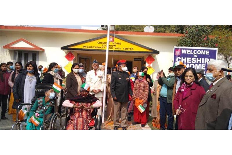 Republic Day Celebrations at Cheshire Home