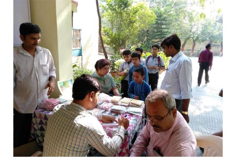 Children from Class IV ;mti Nagar visited the Cheshire Home