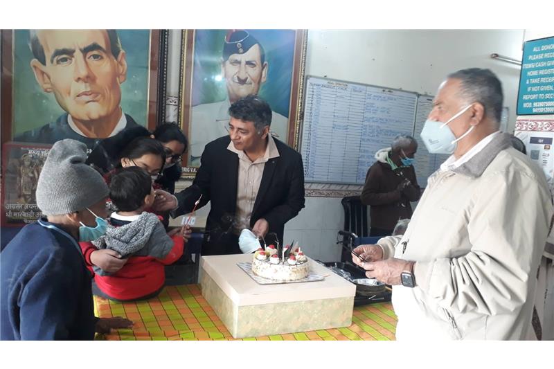 Ms Manju Kalia madam has sponsored breakfast on 20 Jan 22