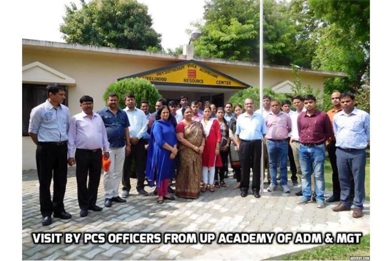 PCS Officers from UP Visited Cheshire Home, Lucknow