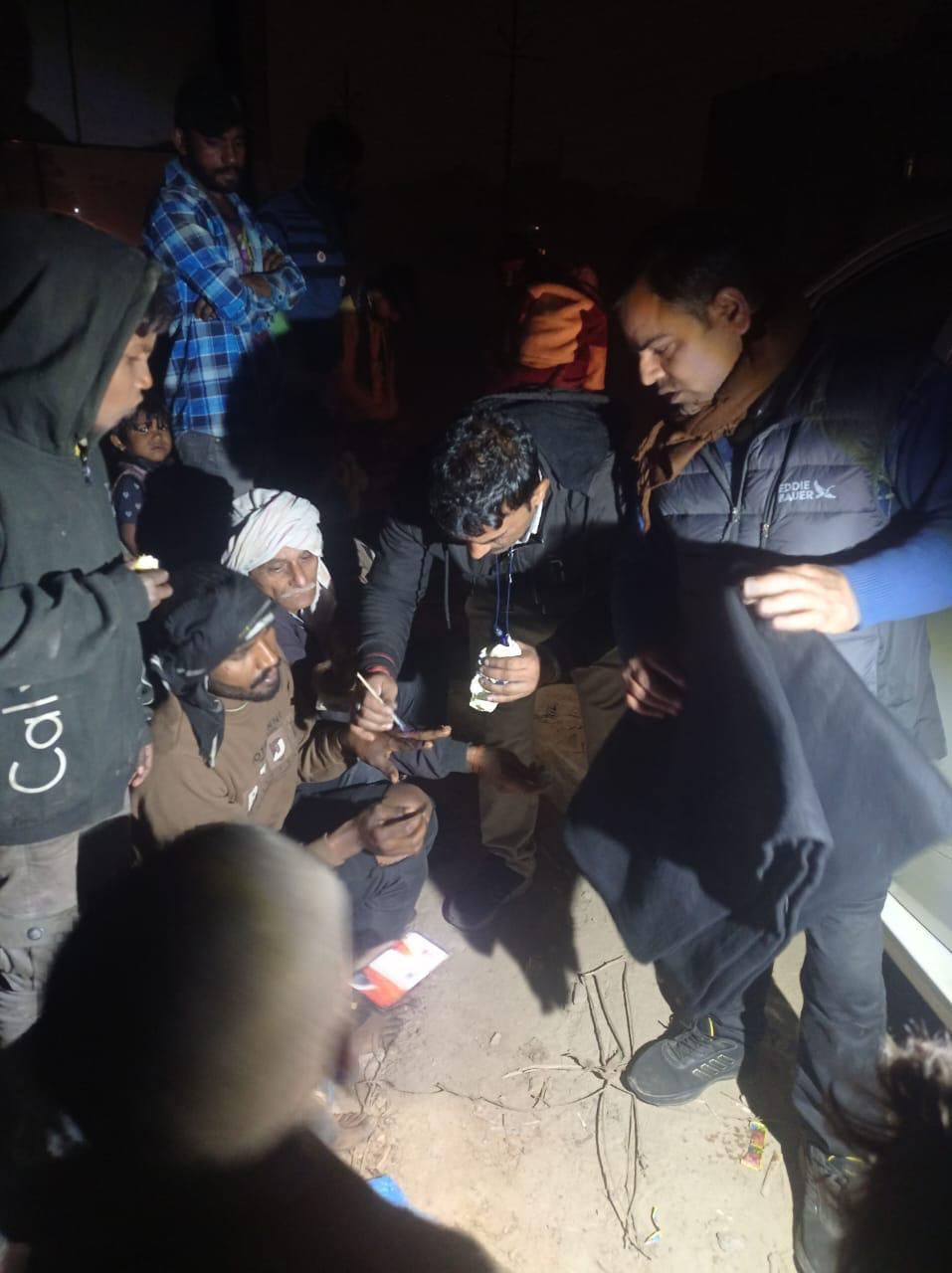 Blankets distributed on 03 & 04 Jan 26  by the Chairman, Cheshire home