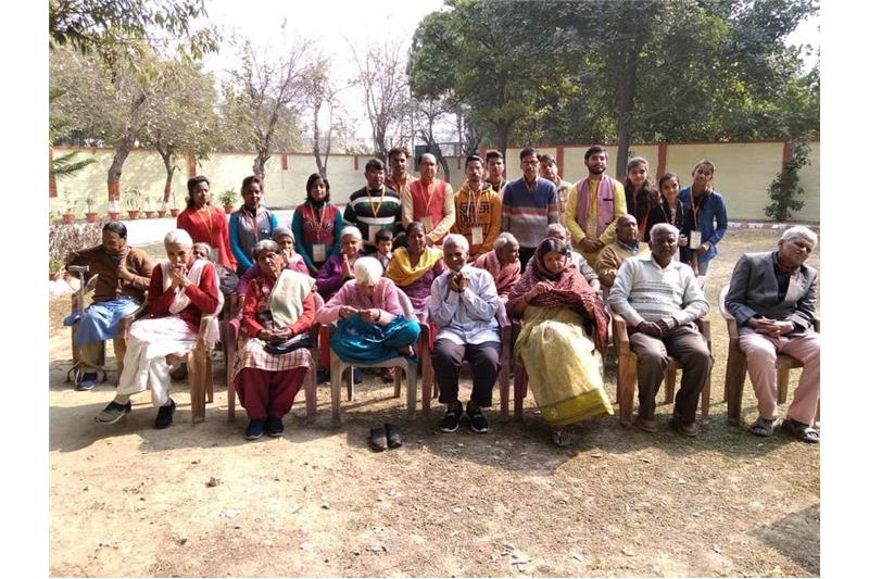 Members of Sanskar Shri Vinayak Trust visited Cheshire Home