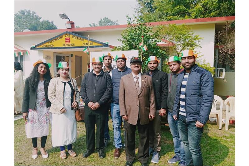 Republic Day at Cheshire Home Lucknow 2020