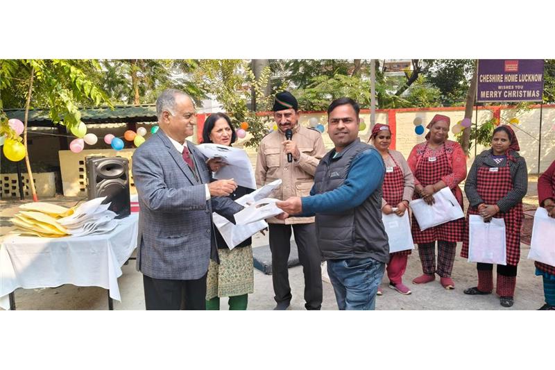 Merry Christmas  celebrated on 25 Dec 25 at Cheshire Home