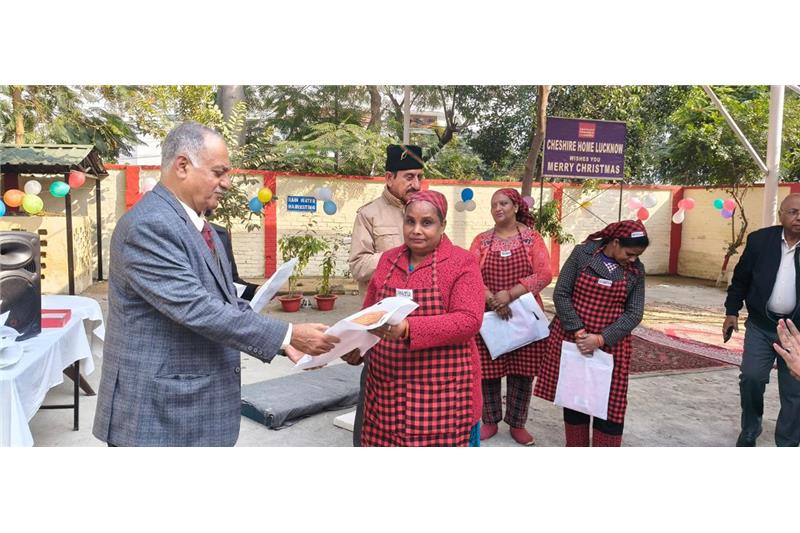 Merry Christmas  celebrated on 25 Dec 25 at Cheshire Home