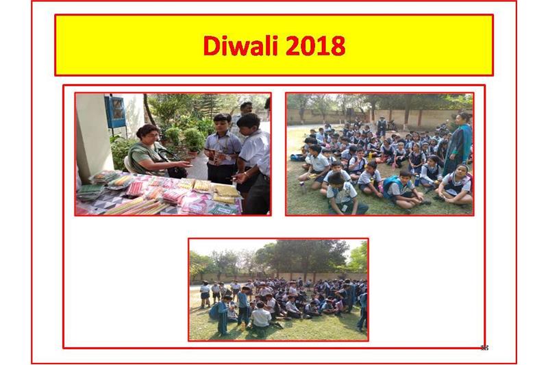 Presentation to Mrs Nita Ganguli at Cheshire Home on 15 March 2019