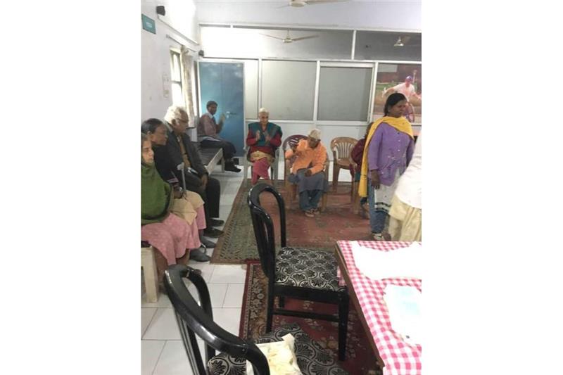 Dr Nikita Sarin Giving Dental Care to our Residents at Cheshire Home