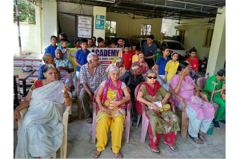 Children from APS Academy Senani Vihar Lucknow visited Cheshire Home 12 May 2019